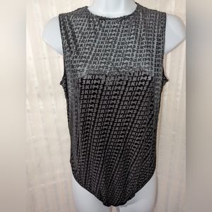 SKIMS Bodysuit NWT Velvety Burnout Logo size XL